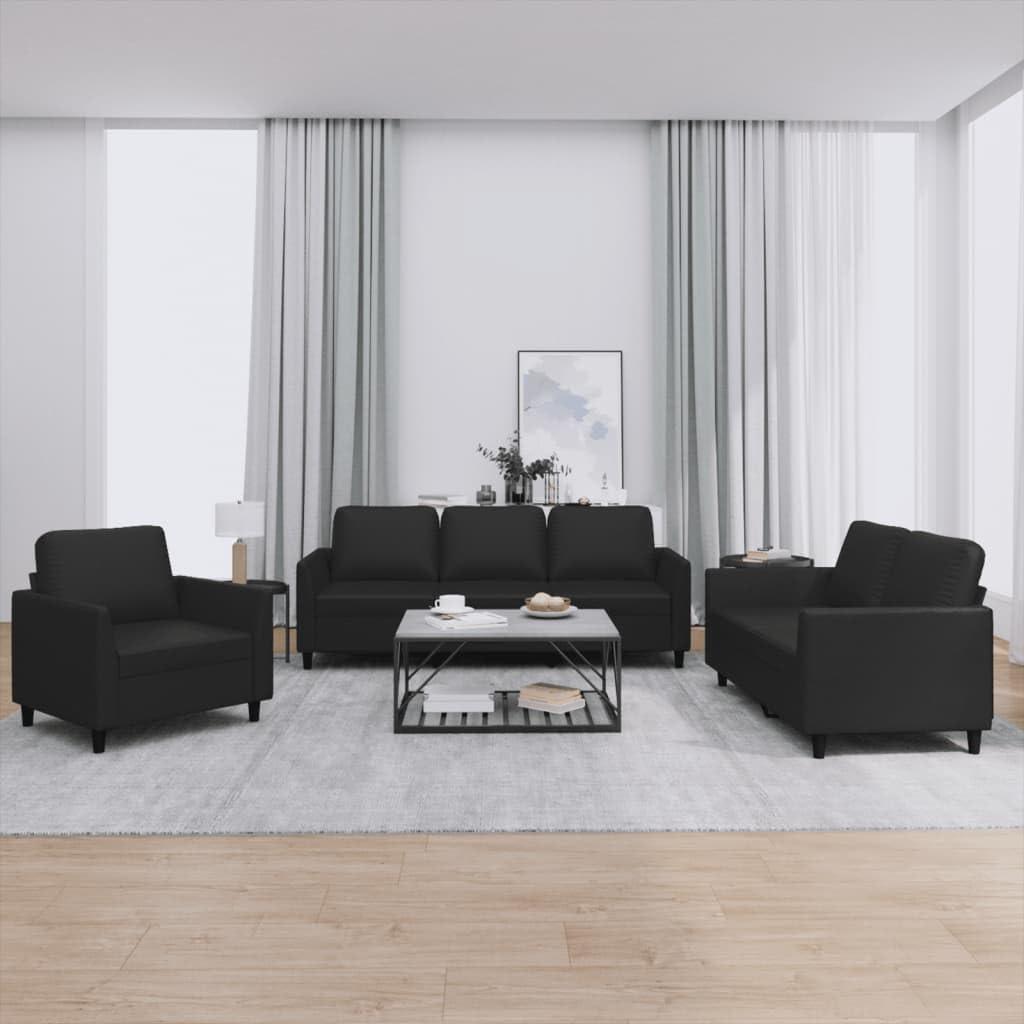 Our Take on ⁤the Youuihom Black Faux Leather Sofa Set's Comfort & Style
