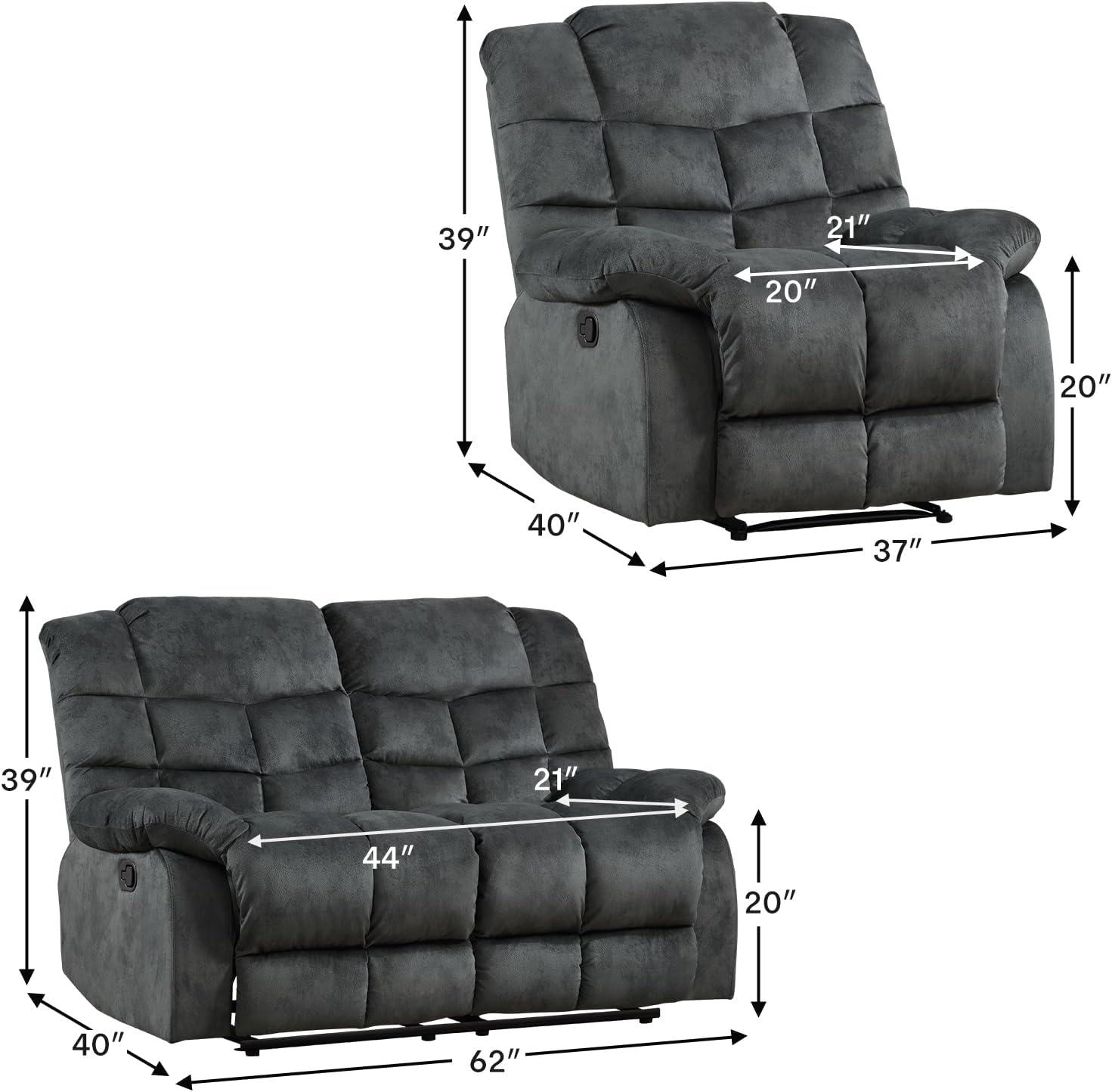 Our Honest Take on ‍CANMOV's Manual Reclining ⁢Sofa Set: Comfort vs.‍ Size