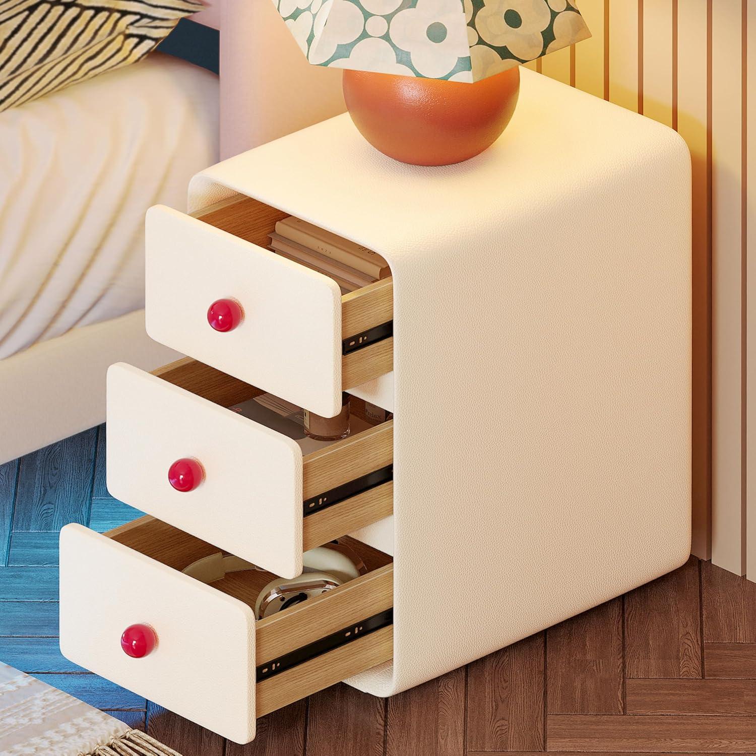 Our Take⁣ on the LIKIMIO Leather Nightstand: Stylish & Space-Savvy