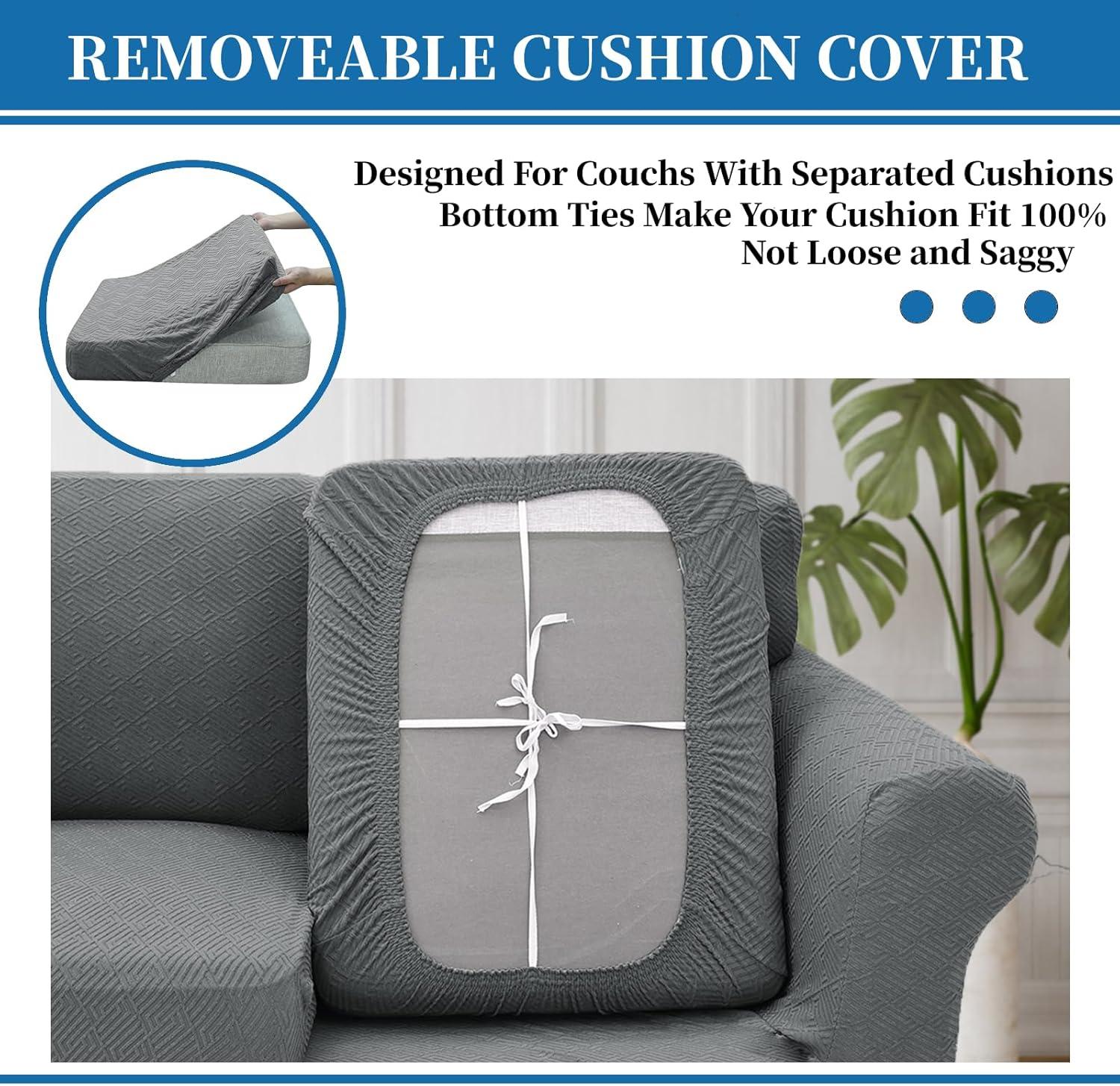 Our ‌Honest Take on XINEAGE's‌ Stretchy Light Gray Chair covers