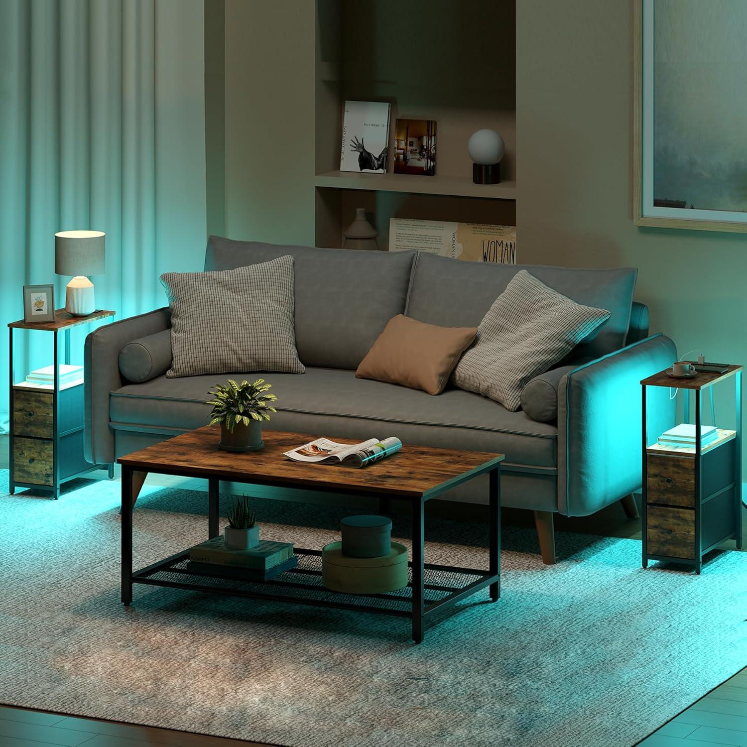 how we Found Function and Style in TUTOTAK's LED End tables