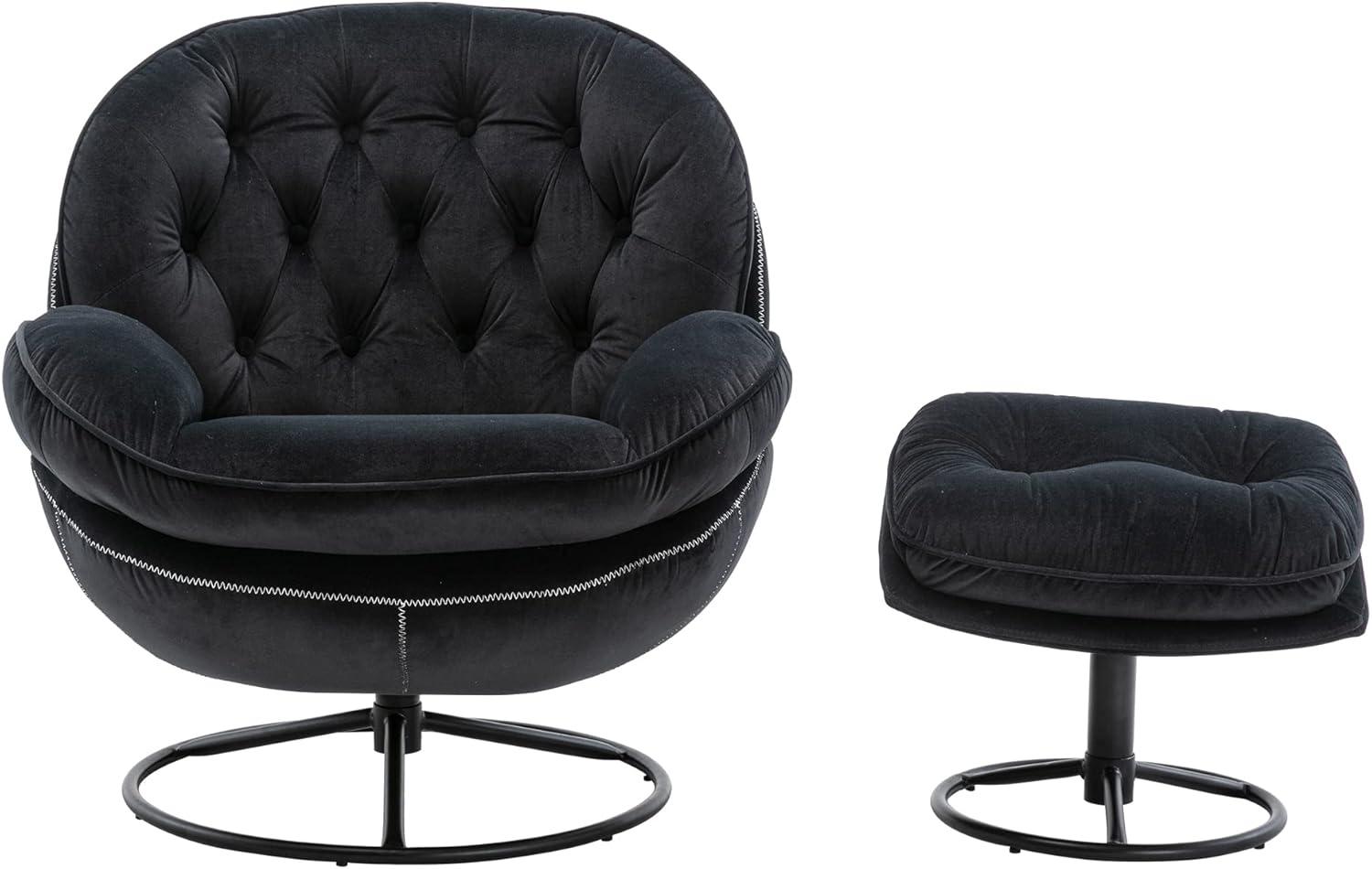 Our Honest Take ‌on the Polibi velvet Swivel Chair & Ottoman