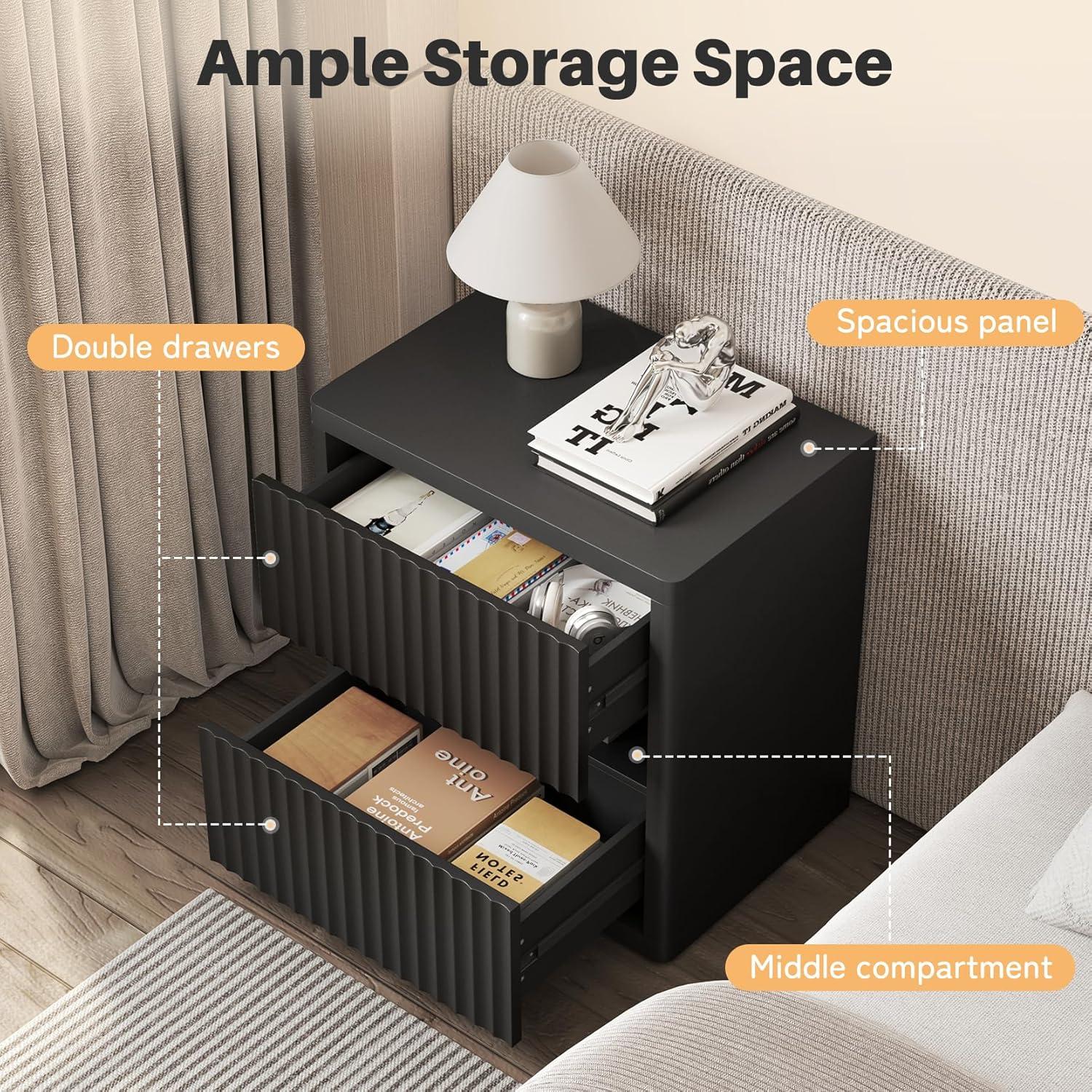 Our Honest​ Take on the⁣ Dripex Fluted nightstand: Stylish & Sturdy