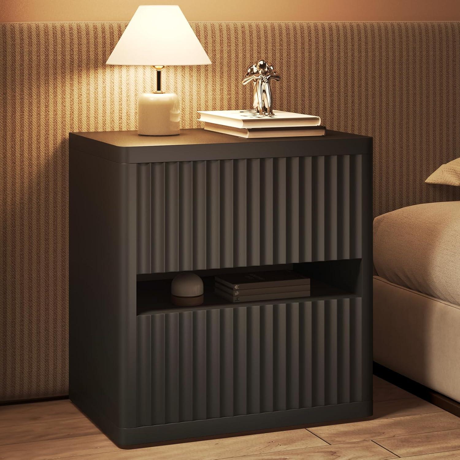 Our Honest Take on the Dripex Fluted nightstand: Stylish & Sturdy