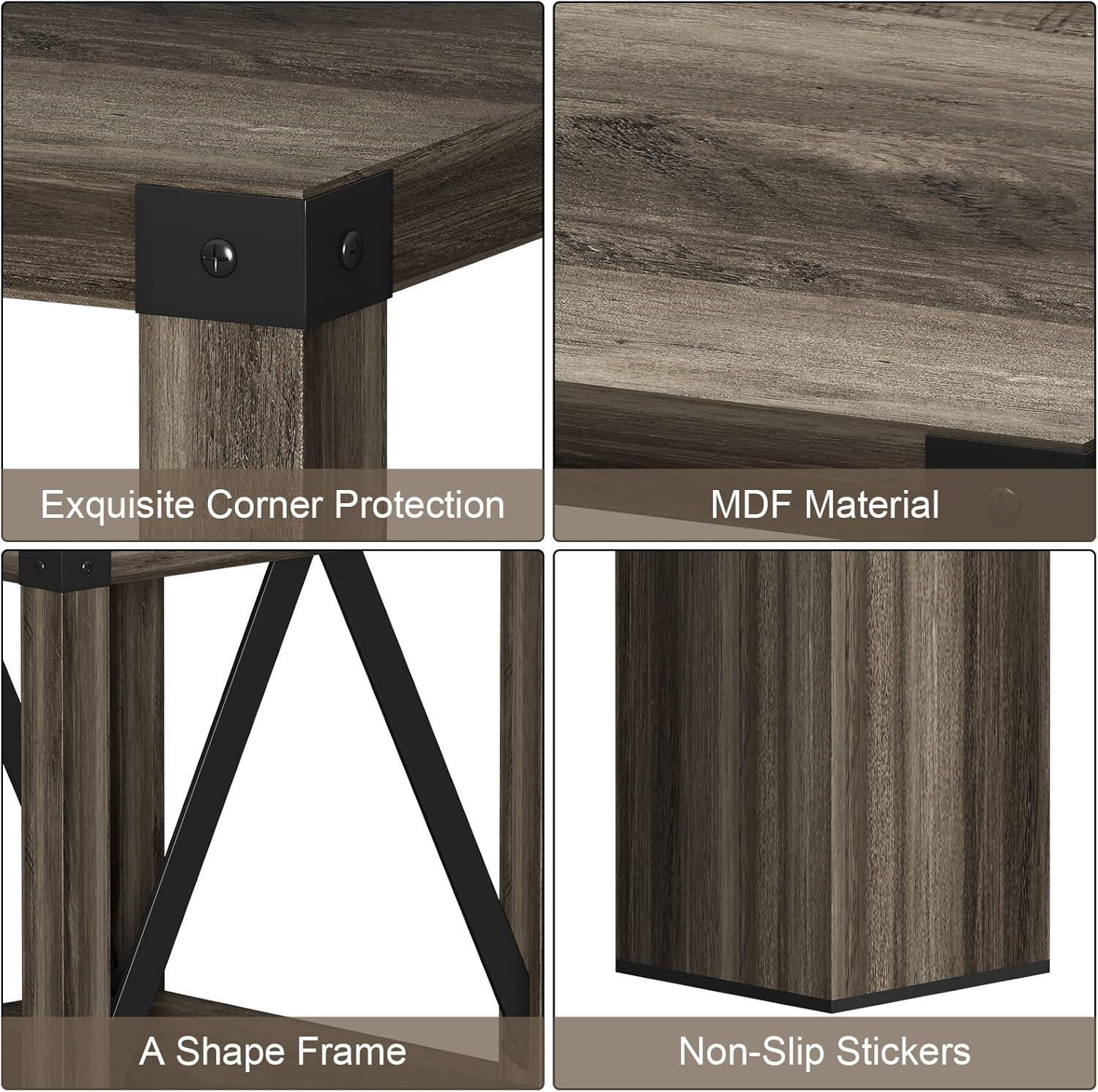 Our Thoughts on the Treocho Farmhouse Side Table Set: Stylish & Sturdy