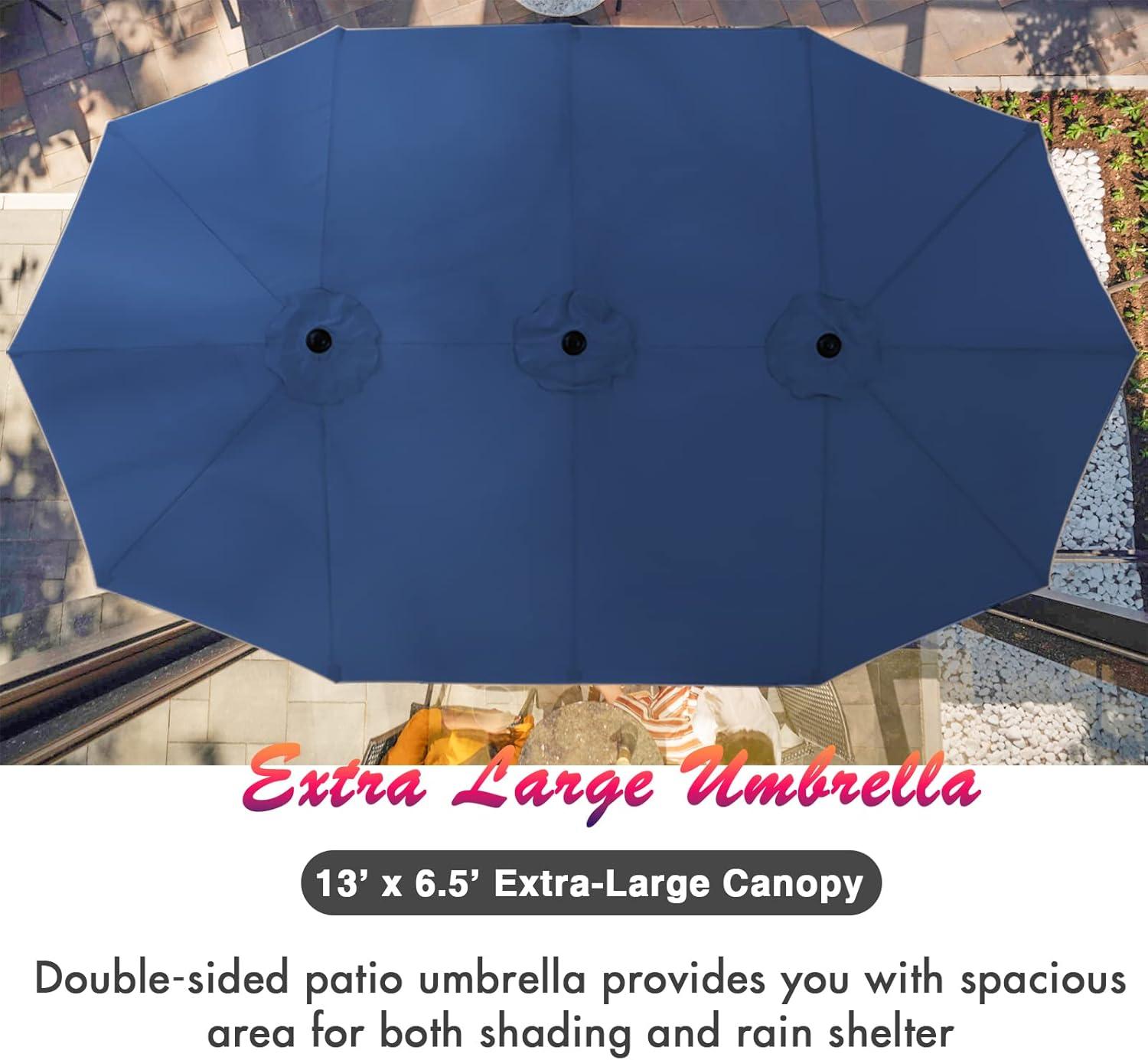 Our Take ⁢on the PHI VILLA 7-piece Patio Set: Sturdy Style & Shade