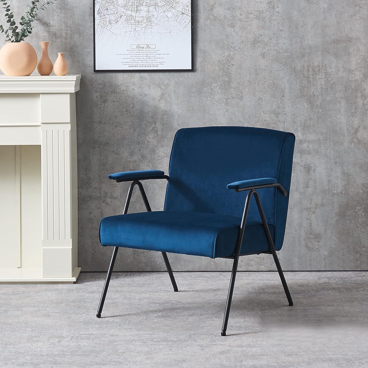 Our Honest Take: The Blue Accent Recliner That Blends Comfort & Style