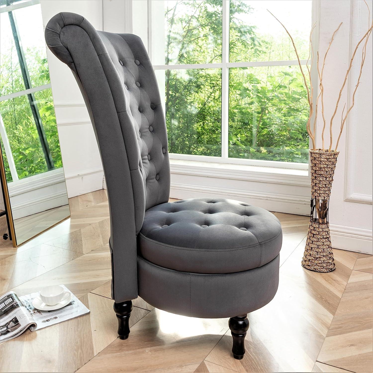 Our​ Take on the Royal⁤ High-Back⁣ Velvet‌ Accent Chair's⁣ Comfort & Style
