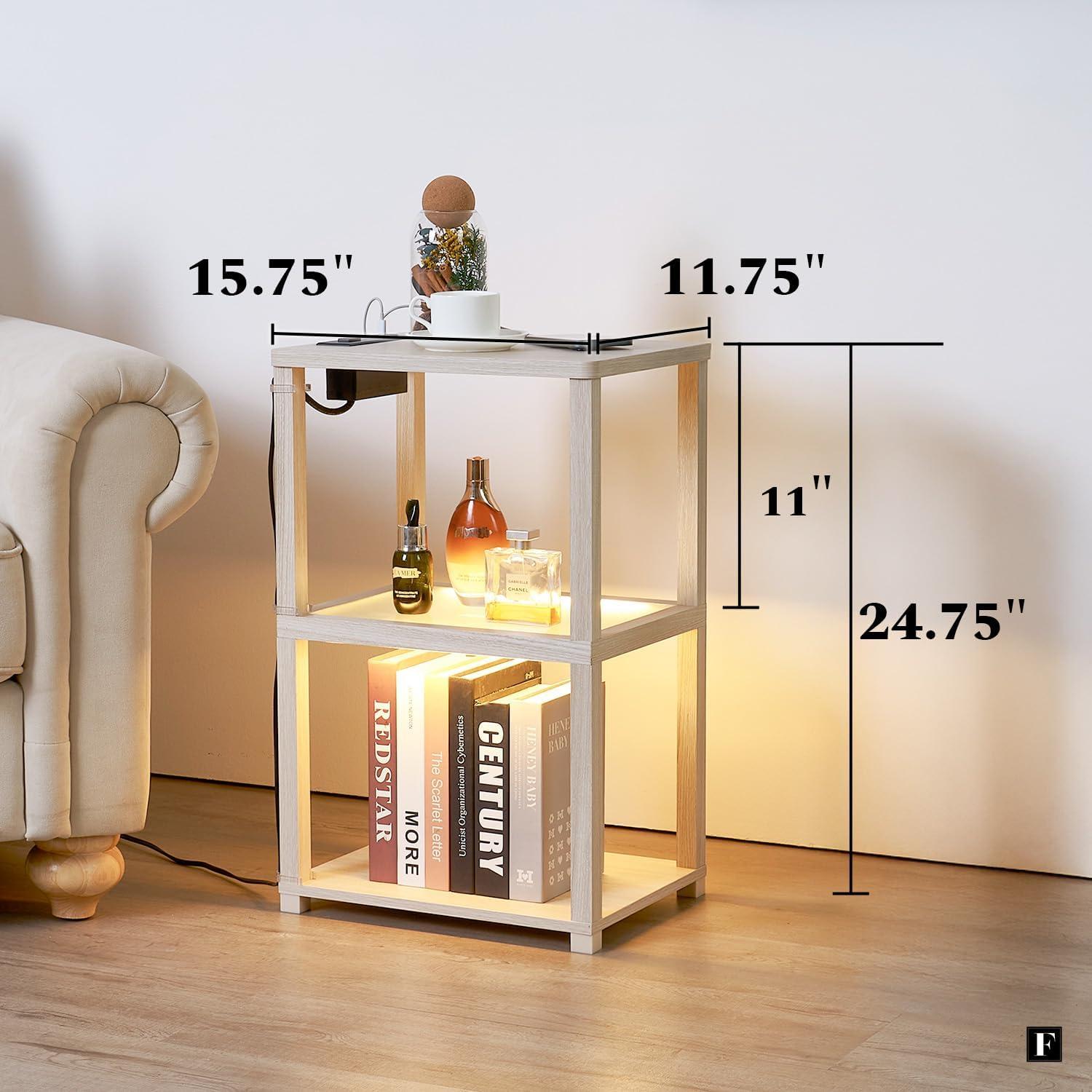 our Honest Take: FENLO Nightstand's Stylish Lighting & Charging Perks