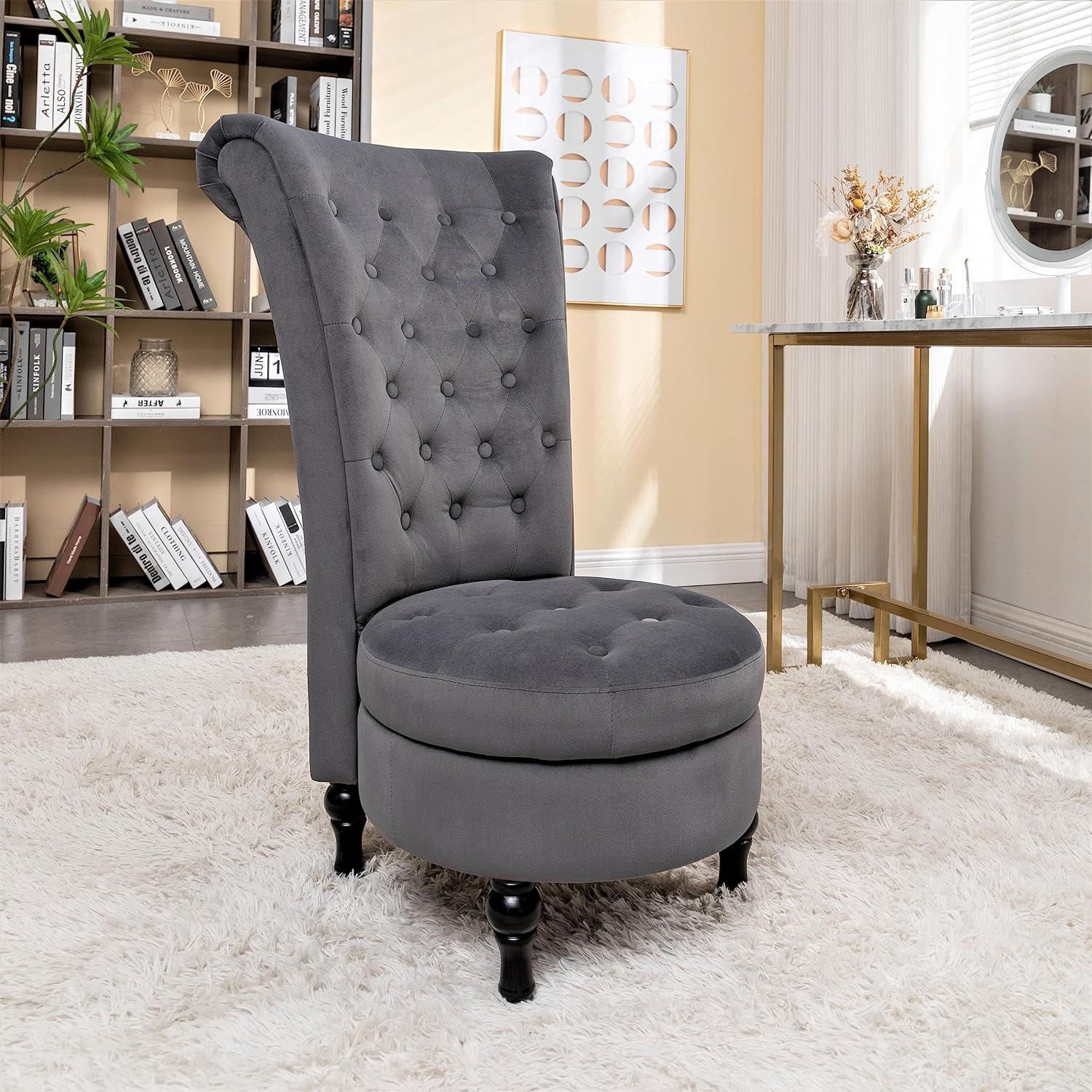 Our Take on the royal High-Back ‍Velvet Accent Chair's Comfort & Style
