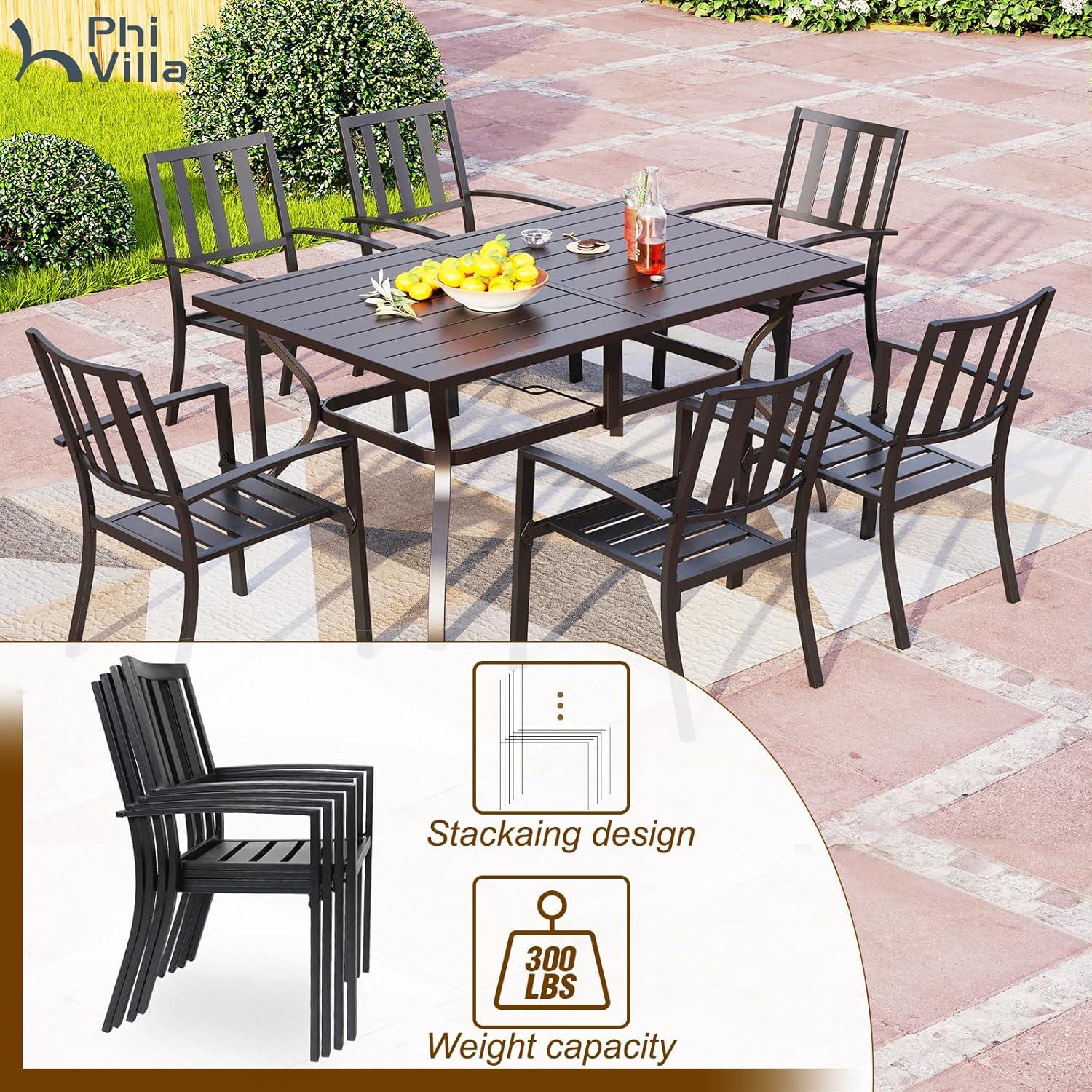 Our Take on the ⁢PHI VILLA 7-Piece Patio Set: sturdy Style & Shade