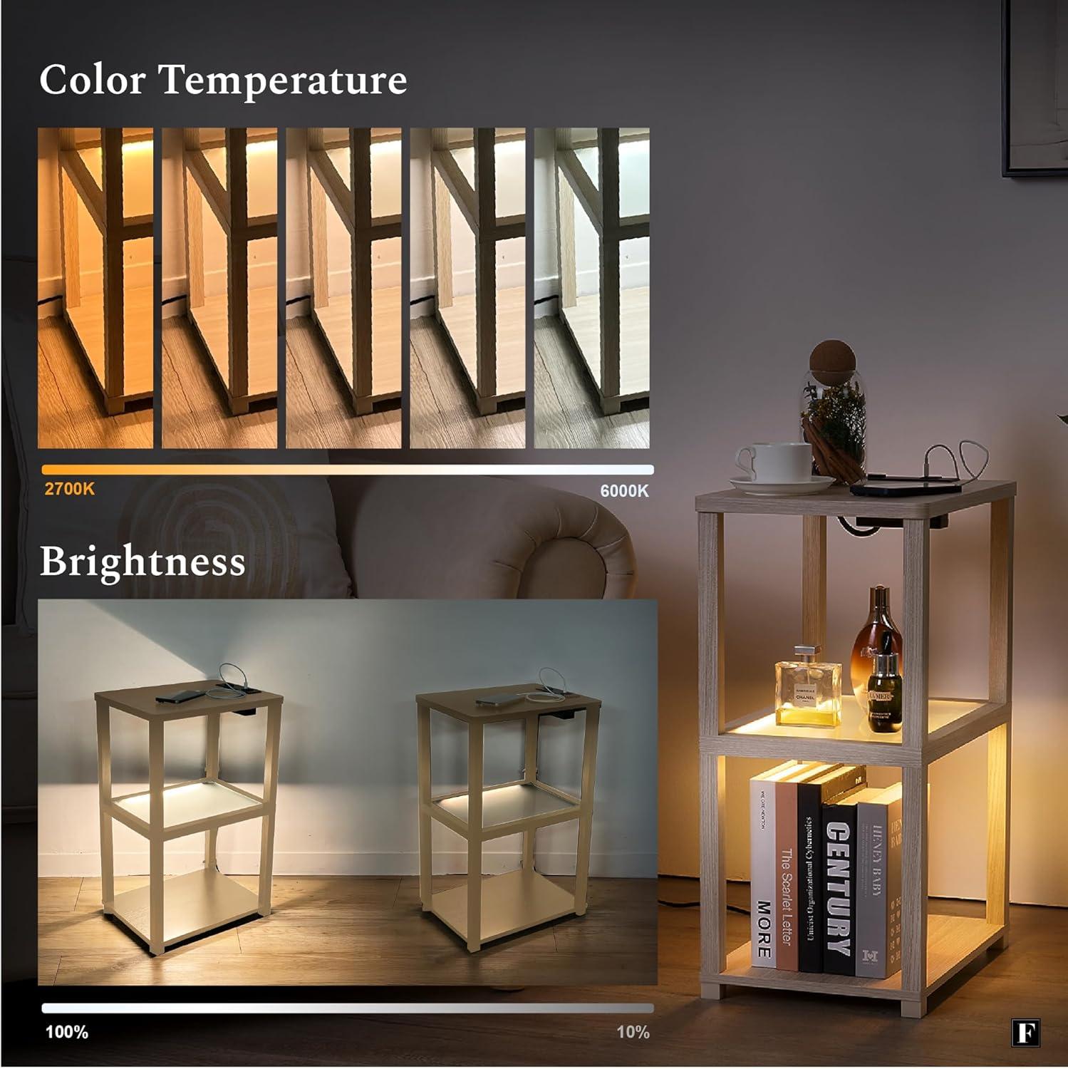 Our Honest Take: FENLO Nightstand's Stylish Lighting & Charging Perks