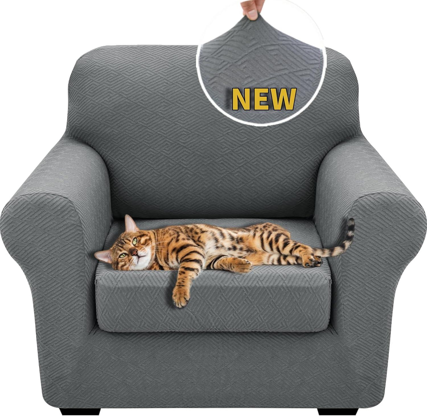 Our ​Honest Take on ⁤XINEAGE's Stretchy Light Gray ⁤Chair ⁤Covers