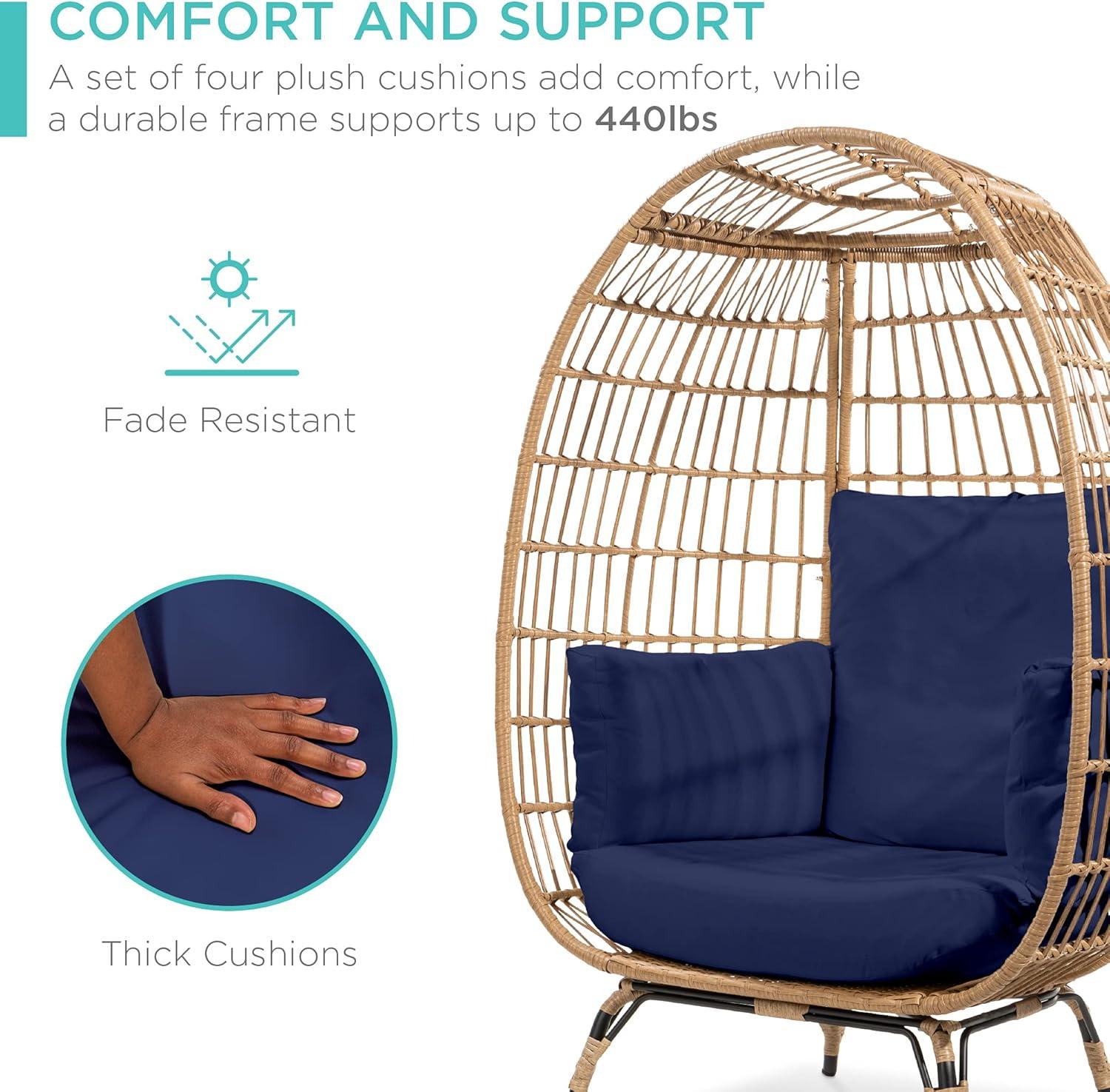 Our Take on the Best Choice Oversized Wicker‍ Egg Chair: Comfort & Style
