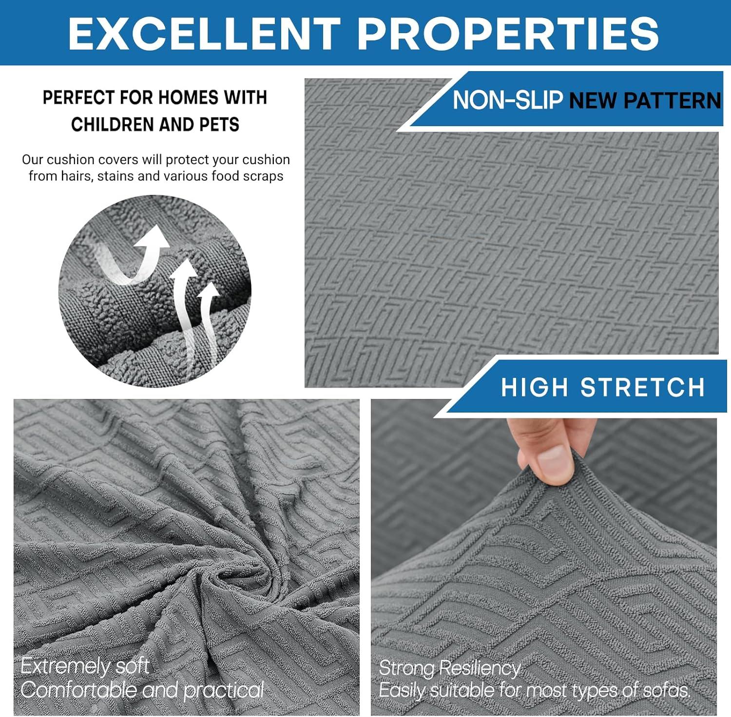 Our Honest Take on XINEAGE's stretchy Light Gray Chair‌ Covers