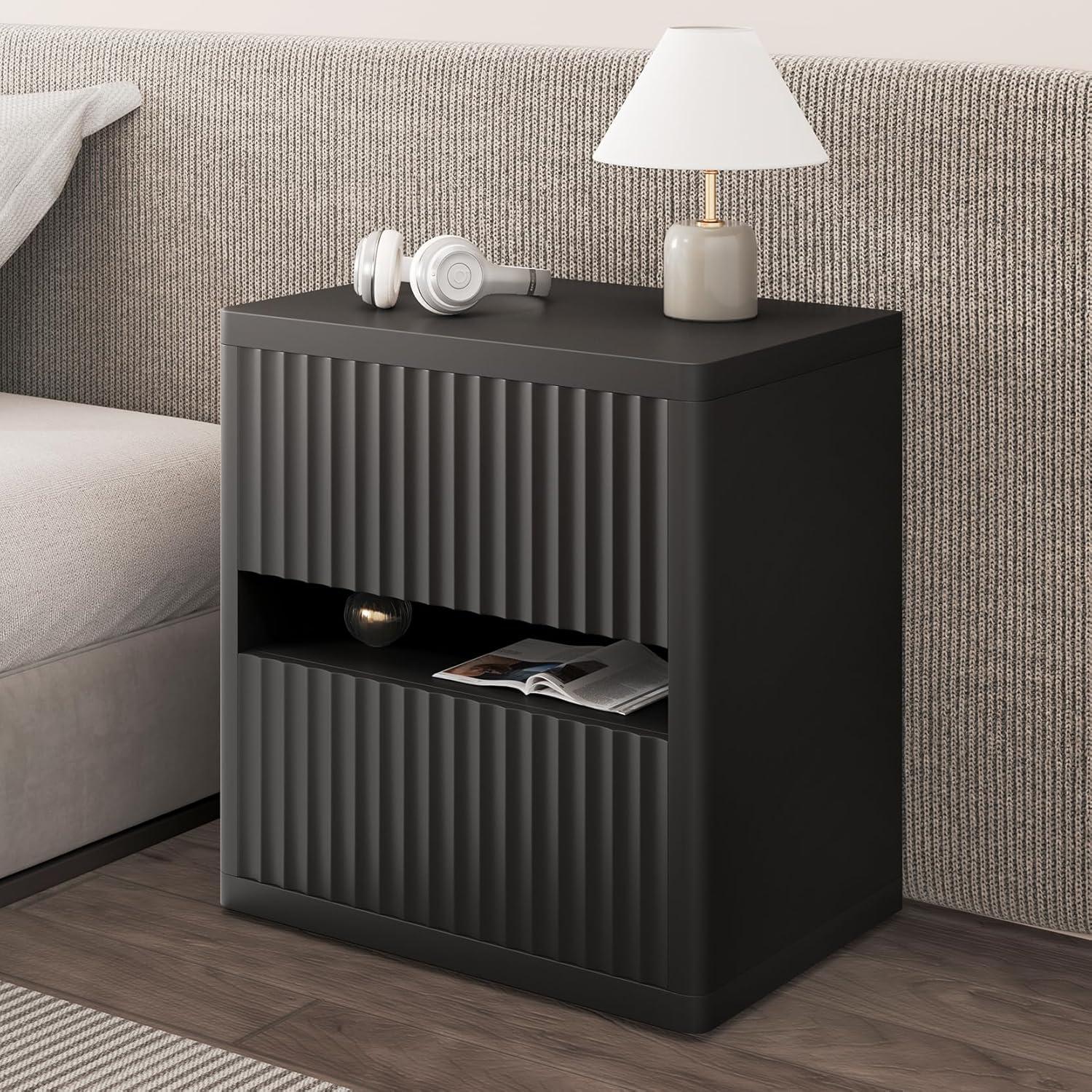 Our Honest Take on the Dripex Fluted Nightstand: Stylish & Sturdy