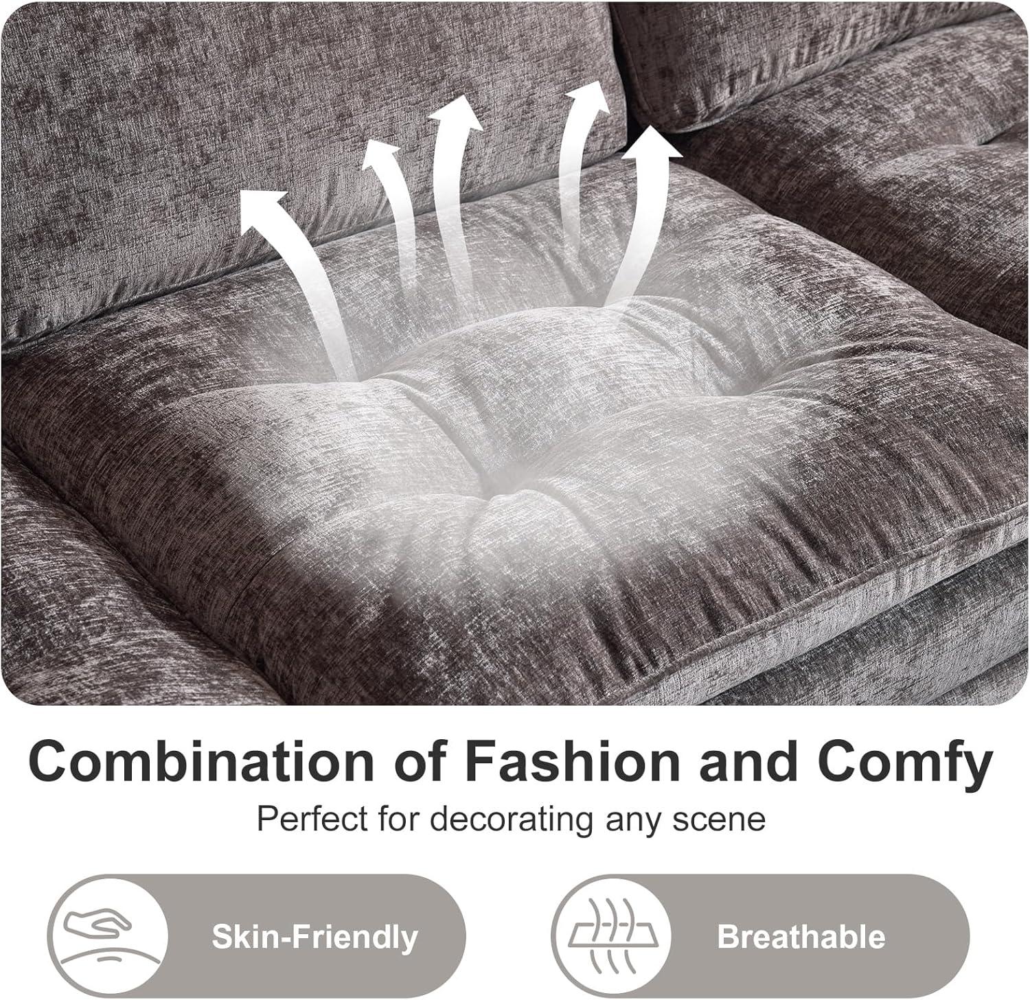 Our Honest Take on the VINGLI 129'' Reversible Sectional Couch