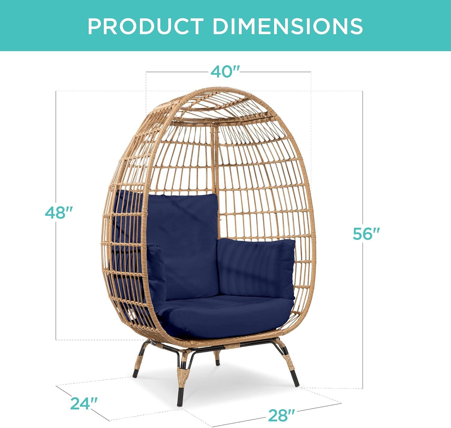 Our Take on the ‌Best Choice Oversized Wicker⁣ Egg Chair: Comfort & ‌Style