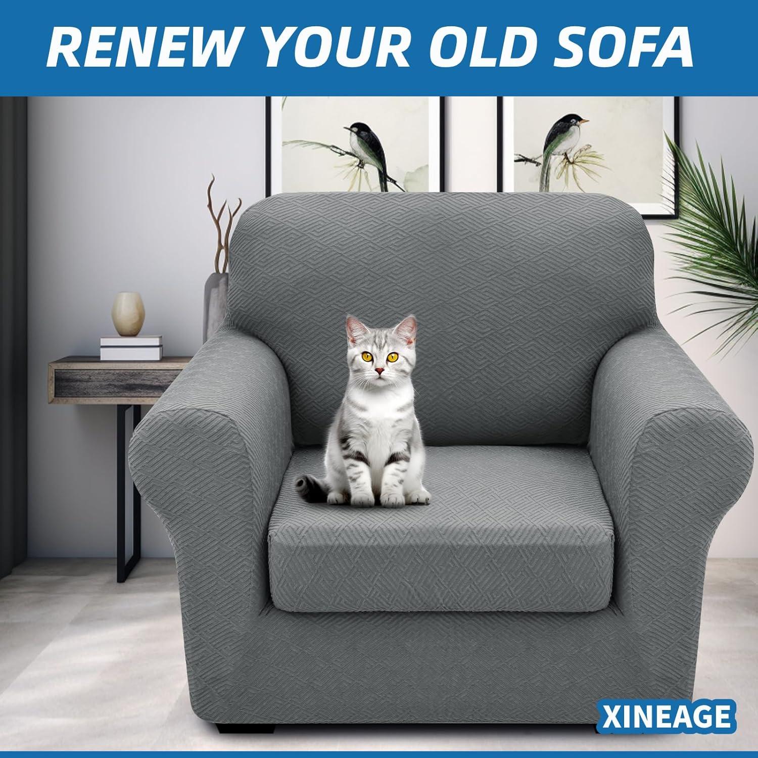 Our ⁢Honest Take on XINEAGE's Stretchy⁤ Light Gray Chair Covers