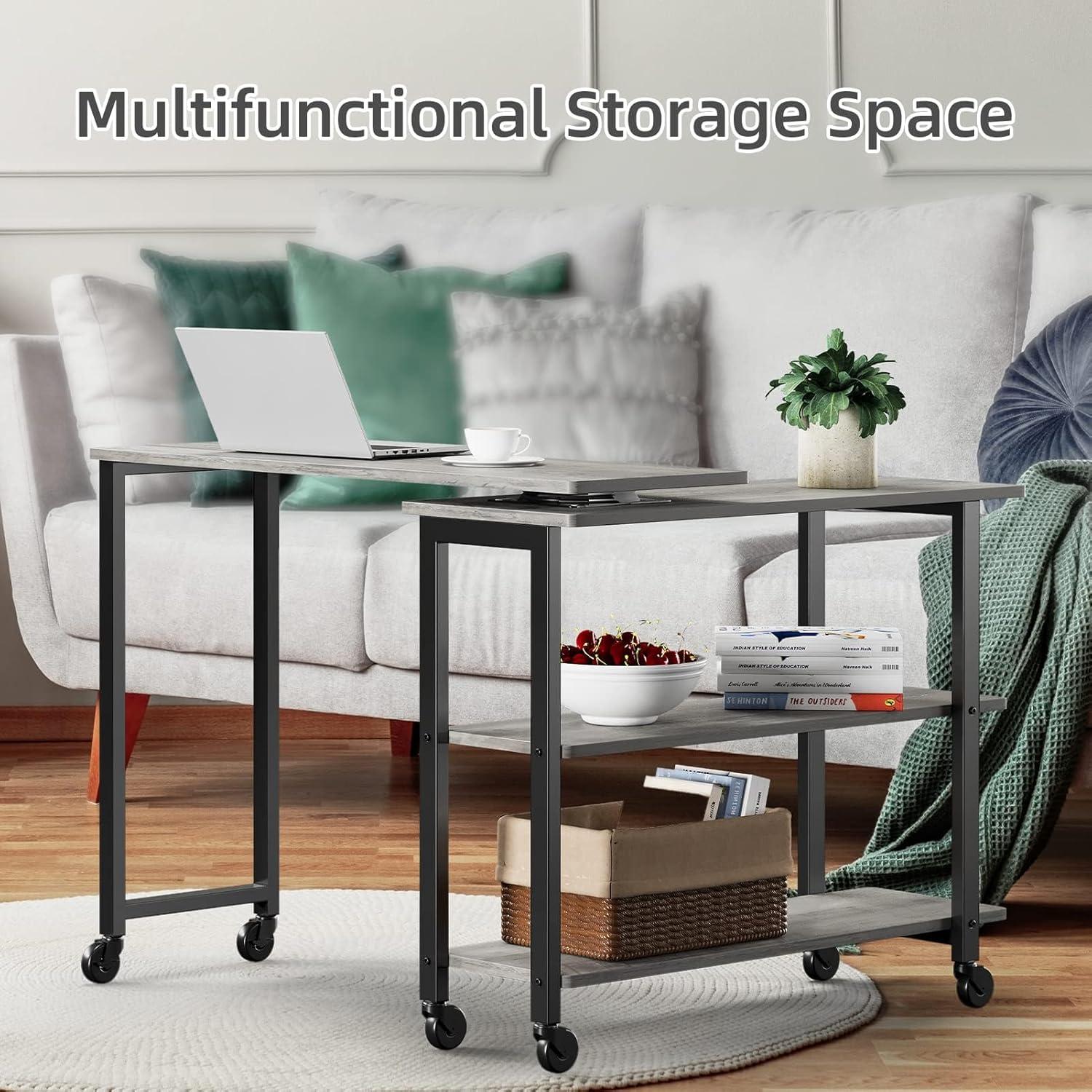 how We Made the most of IDEALHOUSE's 360° Rotatable end Table