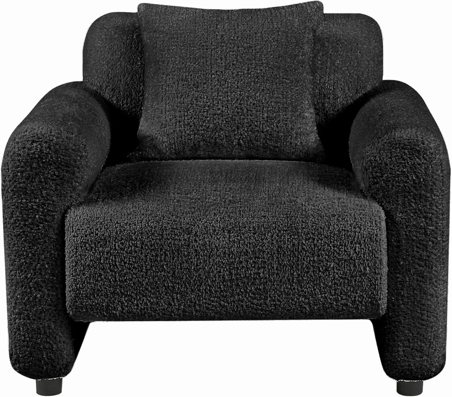 Our Take on the Cozy‌ Lambswool Accent Chair & Ottoman Set