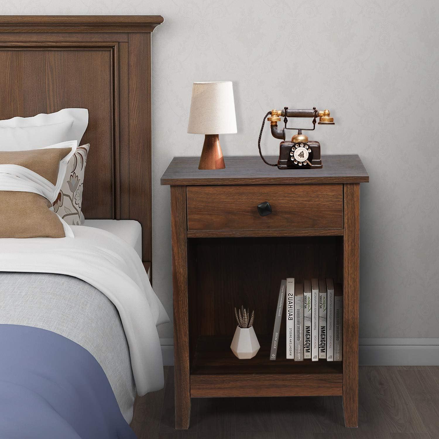 How We Transformed Our Bedroom with GBU Nightstands' Rustic Charm