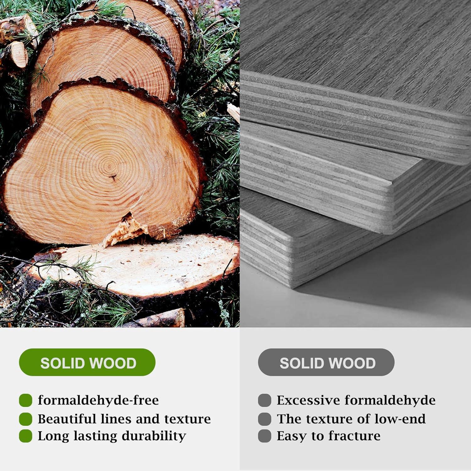 Our Take on the Solid Wood​ Mid-Century Nightstand's Timeless Charm