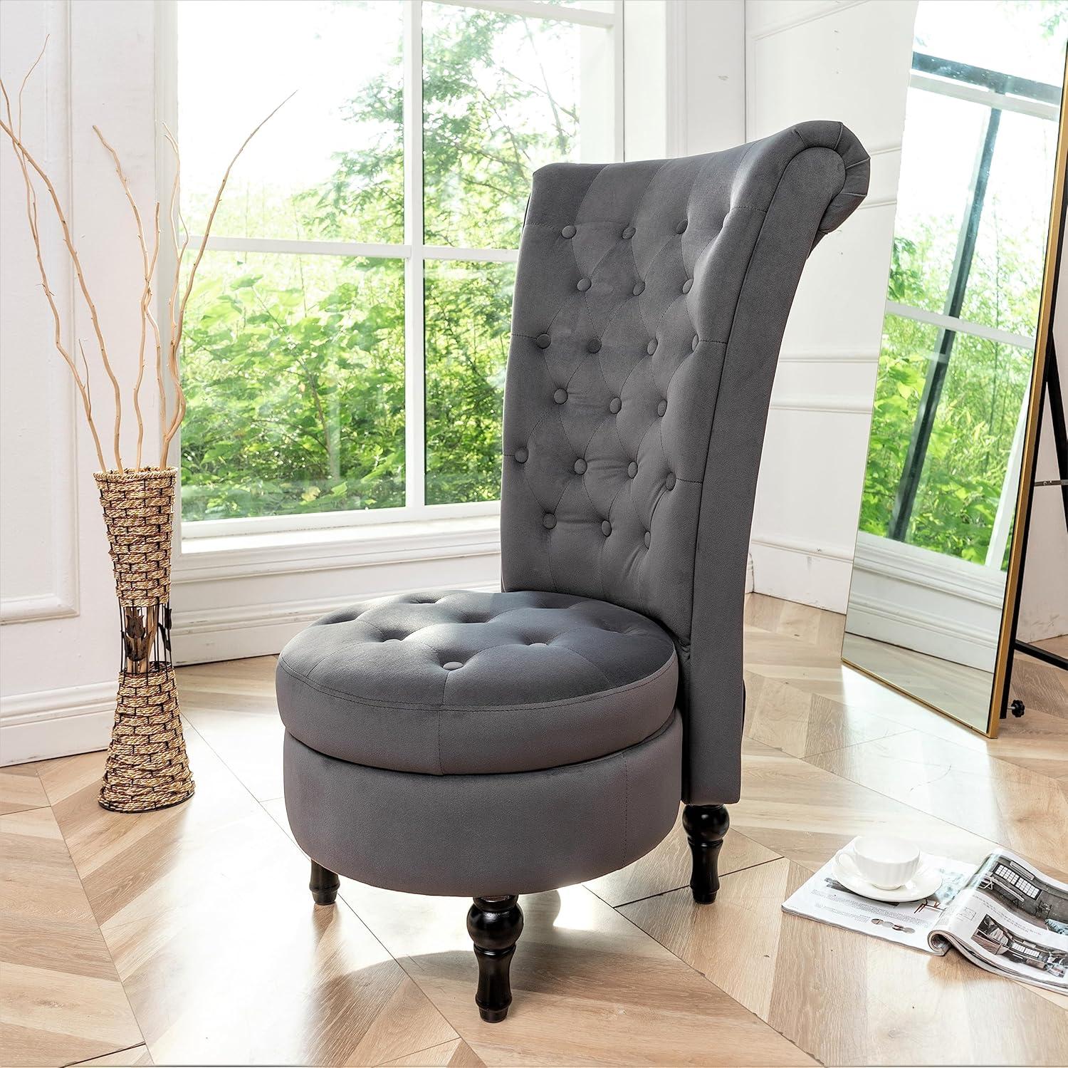 Our Take on the Royal High-Back Velvet Accent Chair's ⁤Comfort & Style