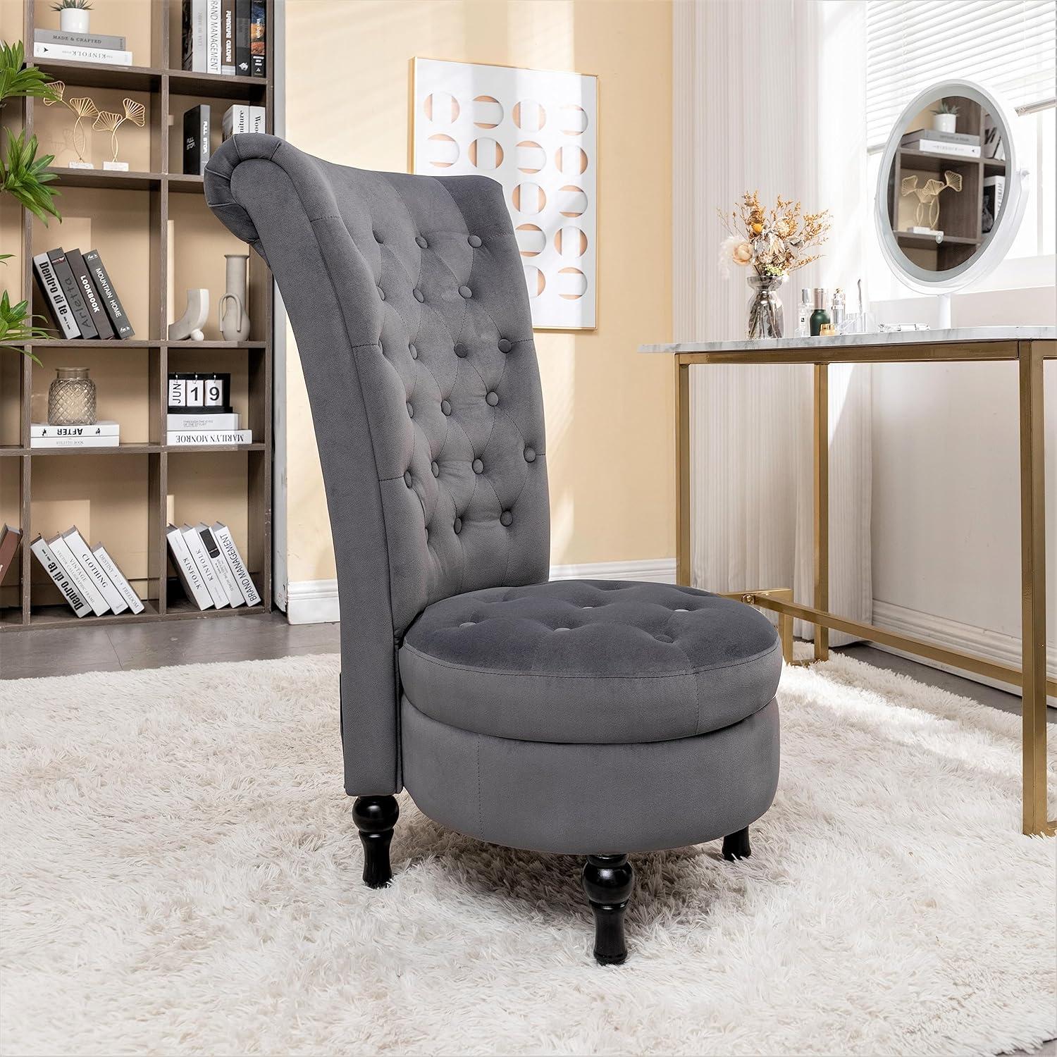 Our ⁤Take on the Royal High-Back Velvet Accent Chair's comfort & Style