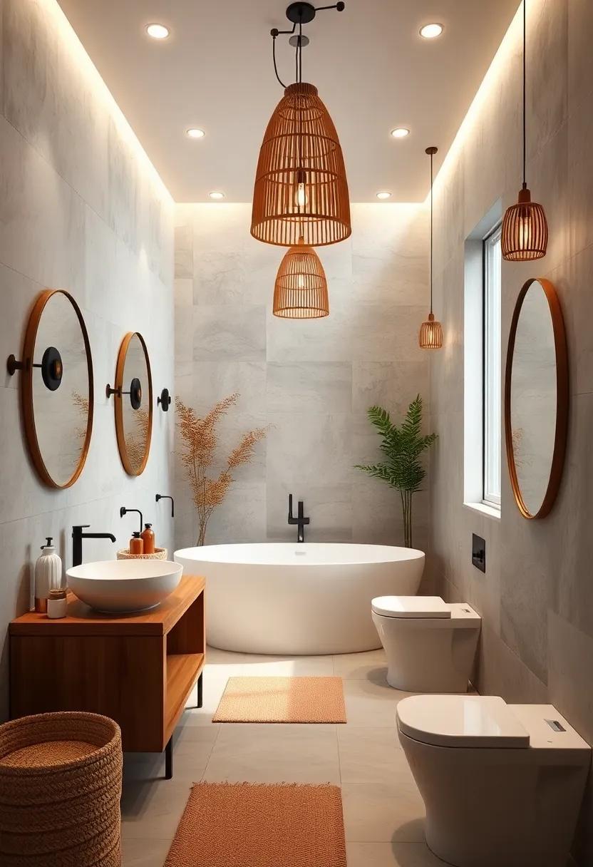 Bamboo or Rattan Pendant Lamps to Bring Natural Textures In