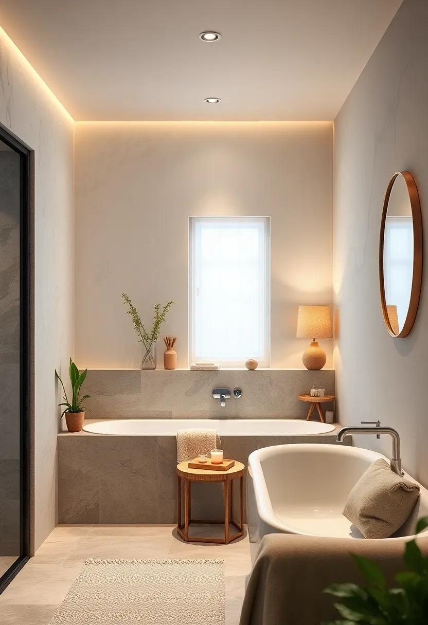 Compact Table Lamps with Fabric Shades for a Homely Feel