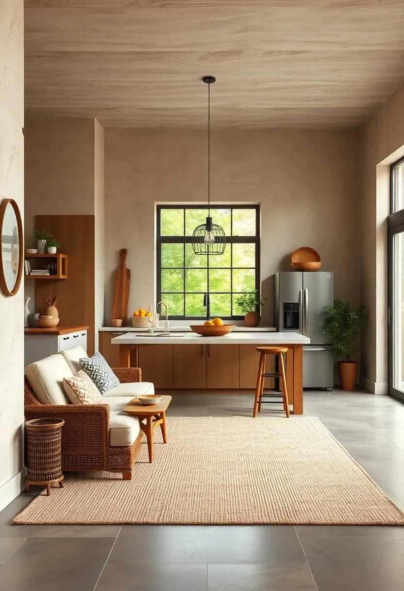 Cozy​ Area Rugs in Natural Fibers for Warmth and Texture