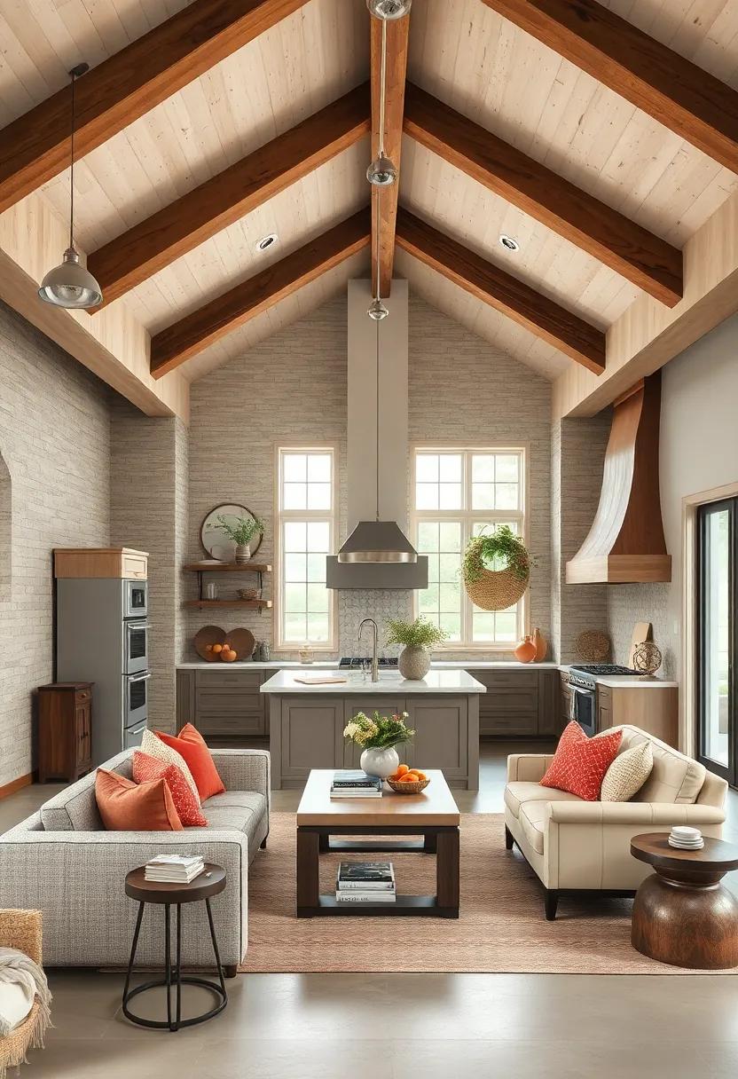 Open​ Beam​ Ceilings to Highlight⁣ Architectural Interest