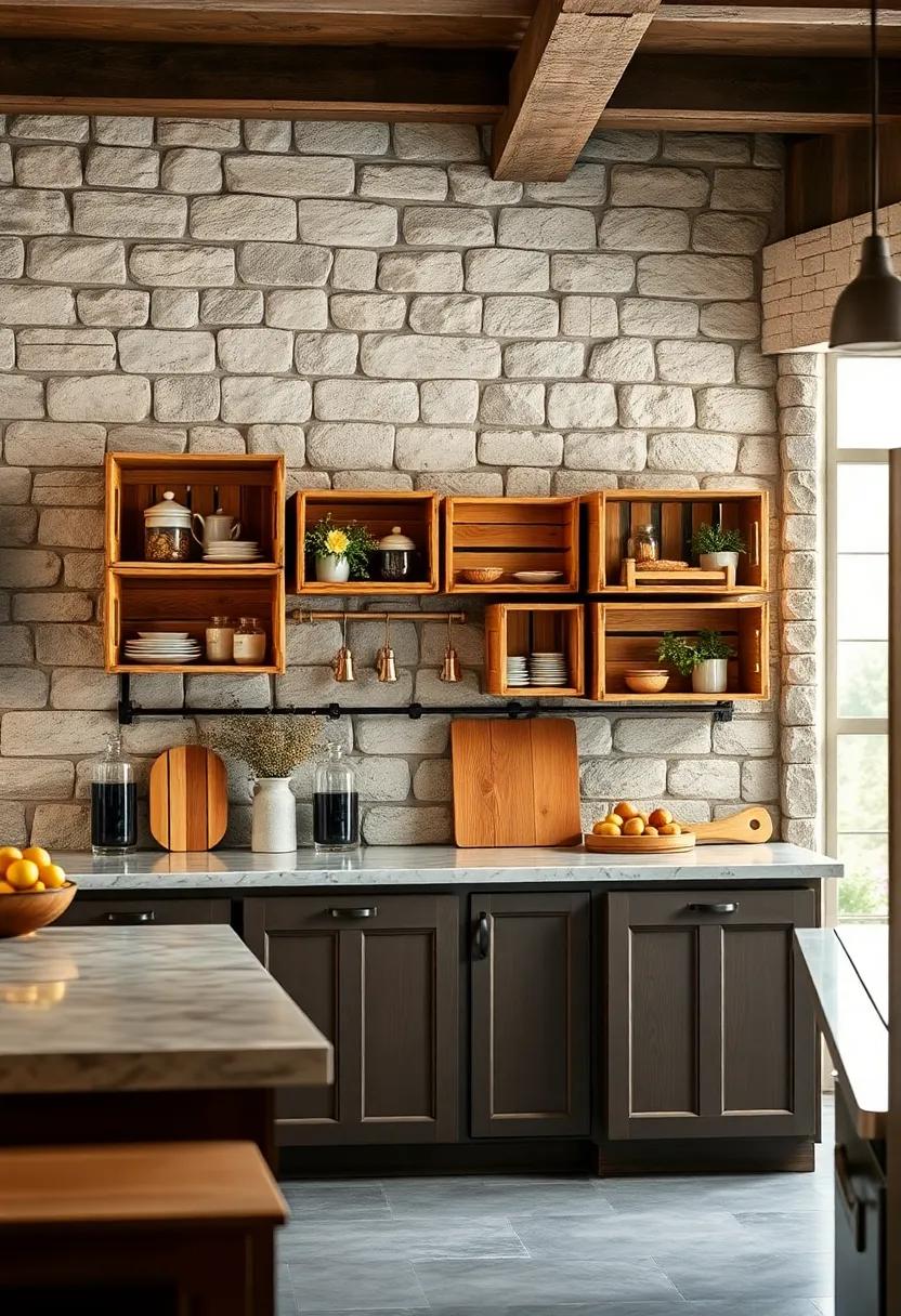 Repurposed ‌Wooden Crates as Cabinet Organizers or Wall ⁤Decor