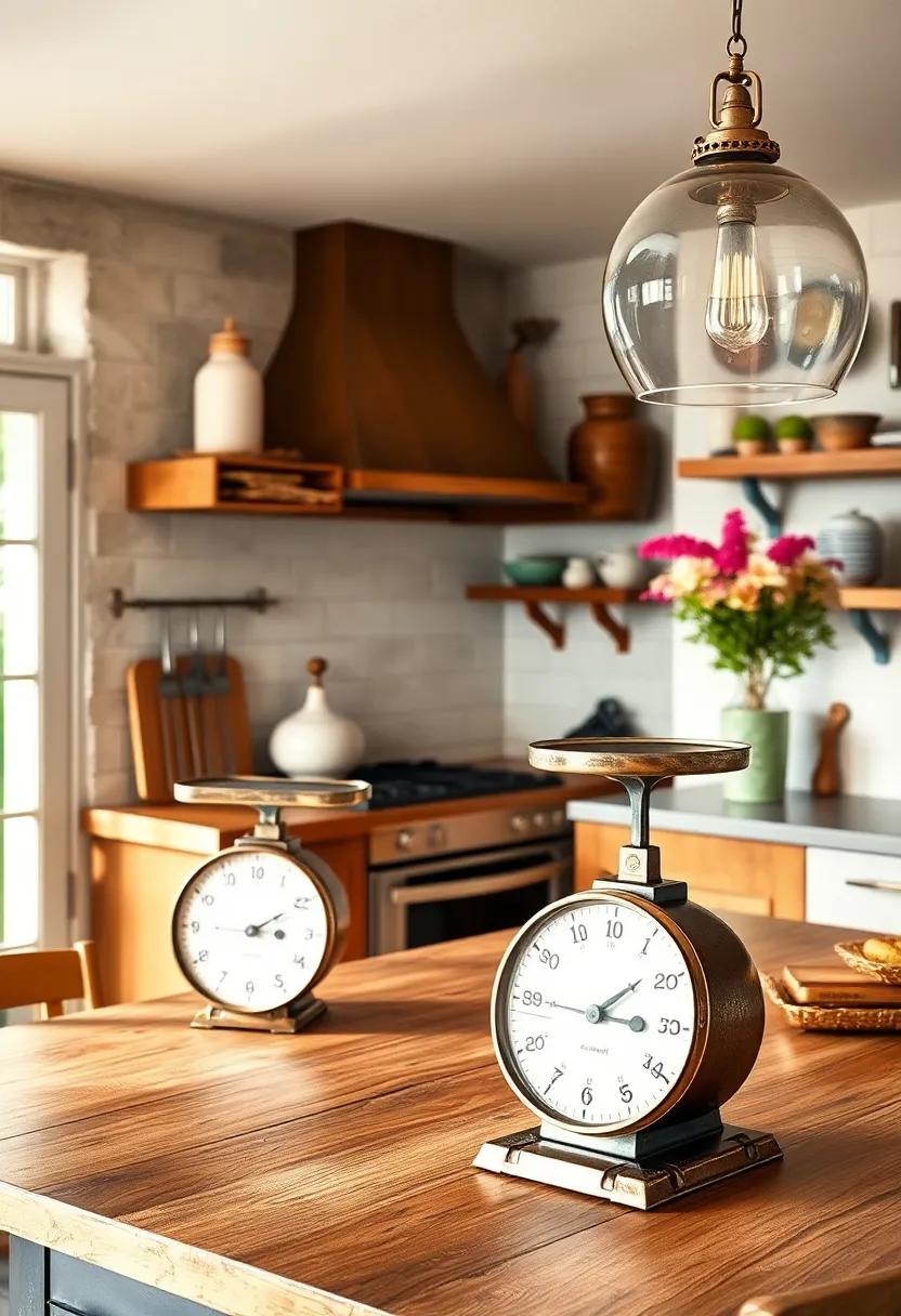 Vintage Kitchen Scales as ⁤Decorative ⁣and⁤ Useful Pieces
