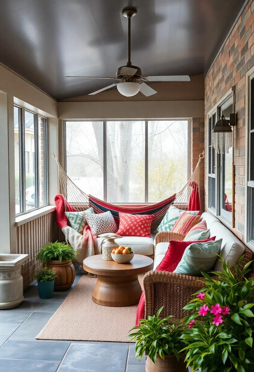 Craft a DIY hammock corner with colorful‍ throws and pillows ⁣for a snug retreat that encourages‌ lazy winter afternoons