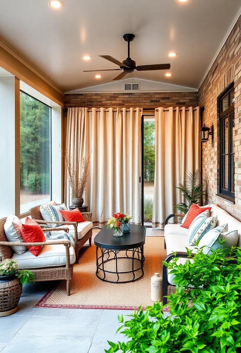 Hang cozy curtains or thermal drapes that ‍can⁣ be drawn for added⁤ privacy and insulation when temperatures drop