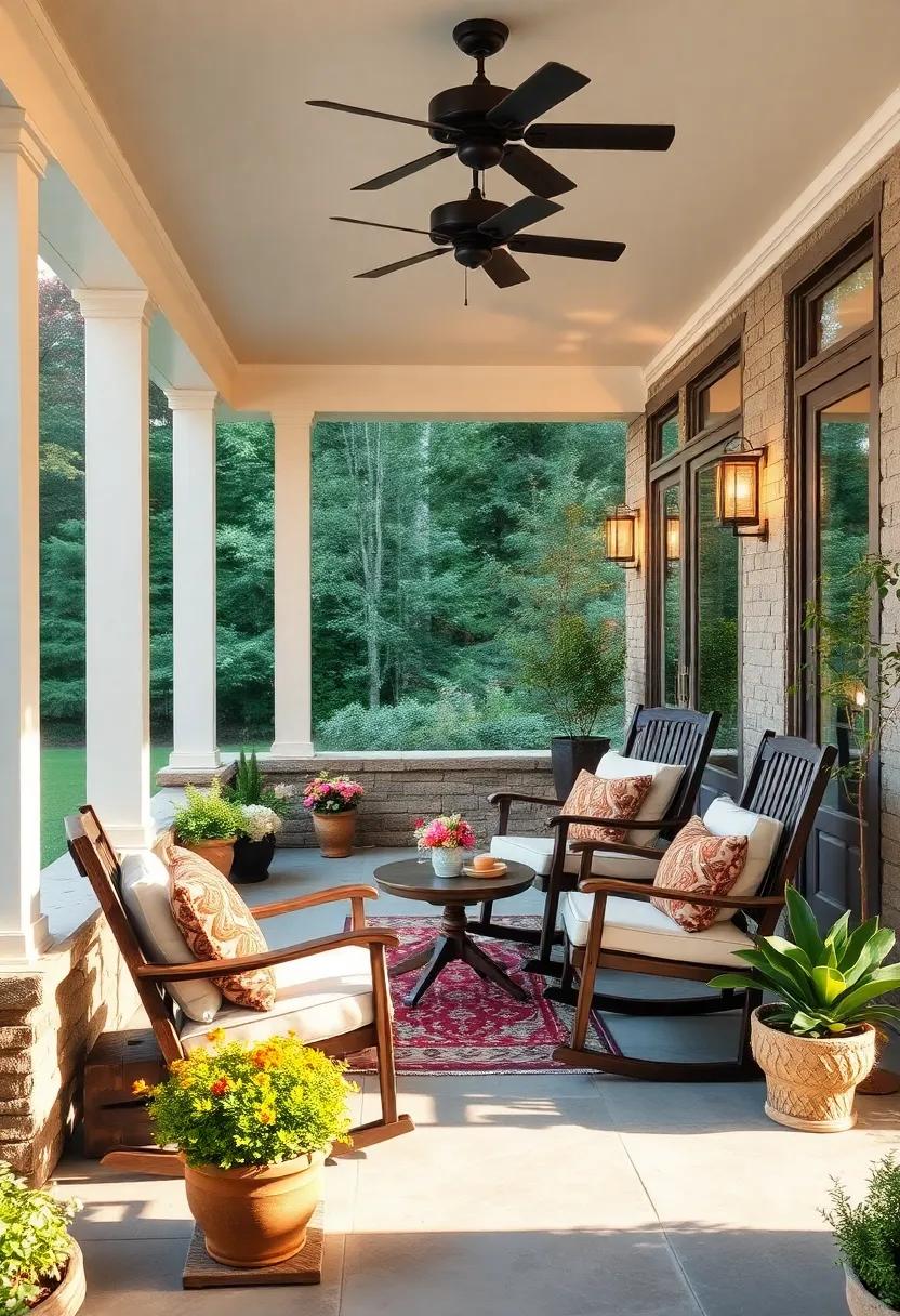 Incorporate cozy rocking chairs with‍ soft cushions to create a relaxing spot ‍for reading or ⁢sipping hot coffee
