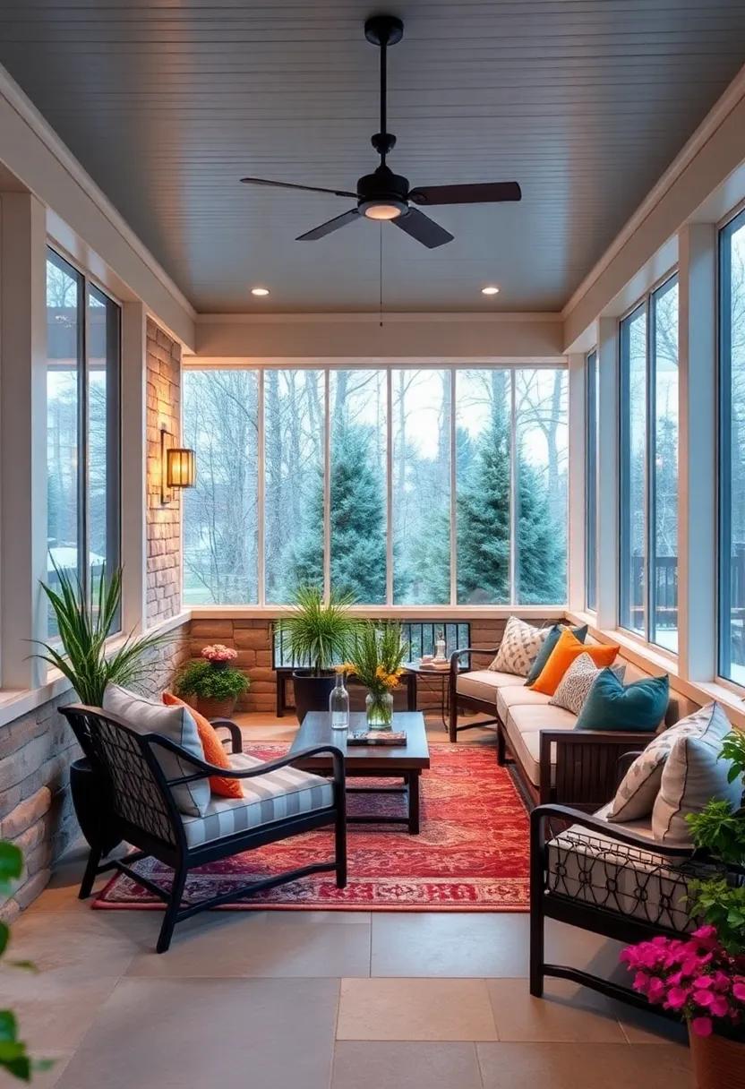 Integrate a small stereo or smart speaker system to fill the space with soft music or ‌recorded⁣ nature sounds, enhancing warmth through ambiance