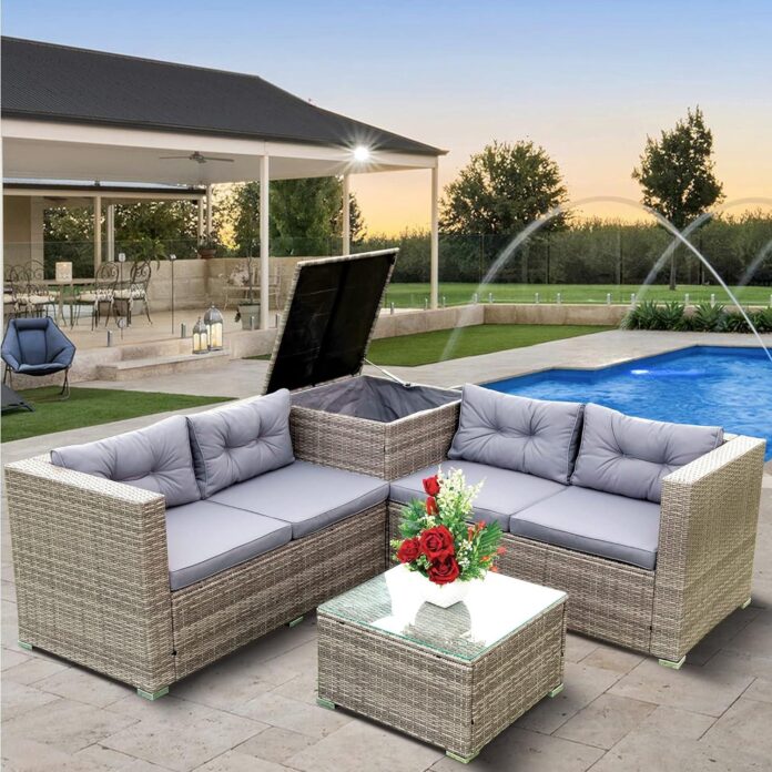 How We Found Comfort and Style in the EMKK 4-Piece Patio Set