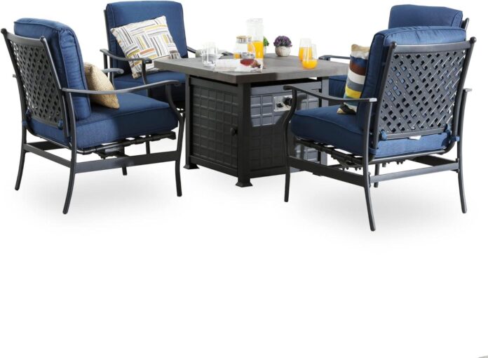 Why We Love Our PatioFestival Fire Pit Set with Rocking Chairs