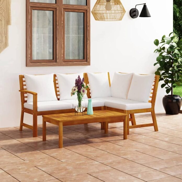 Our Honest Take on the Tidyard 4-Piece Cream Patio Lounge Set