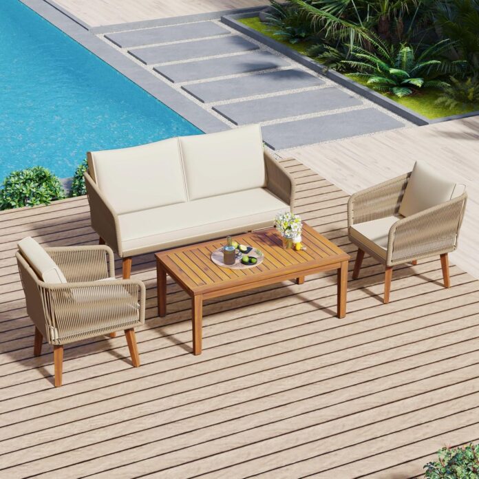 Our Take on the 4-Piece Patio Set: Stylish Comfort Outdoors