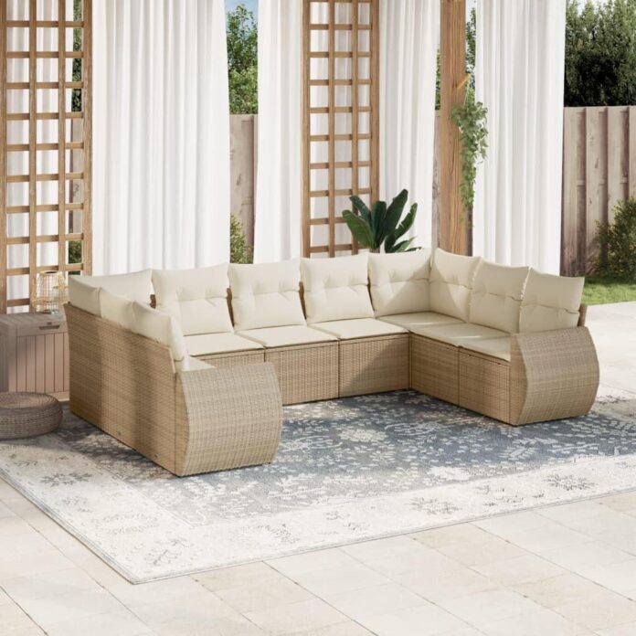 Our Take on the Stylish 9-Piece Modular Garden Sofa Set
