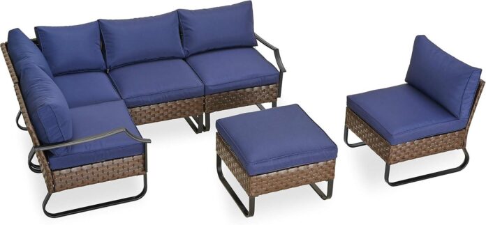 Our Honest Take on the PatioFestival 6-Piece Outdoor Sofa Set