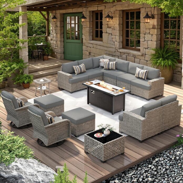 Our Honest Take on the HOOOWOOO 15-Piece Patio Set with Fire Pit