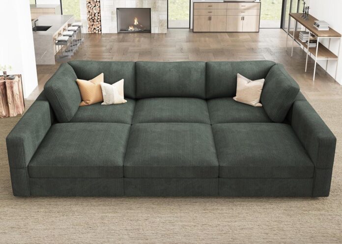 Our Honest Take on the HONBAY Modular Corduroy Sectional Sofa