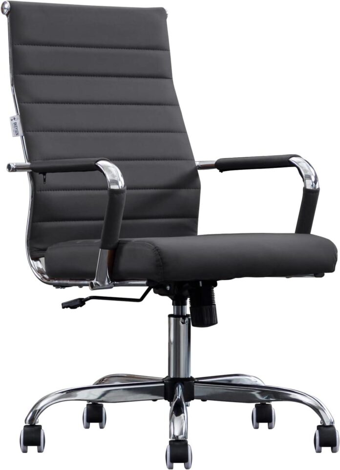 Our Honest Take on the Ribbed Leather Ergonomic Office Chair