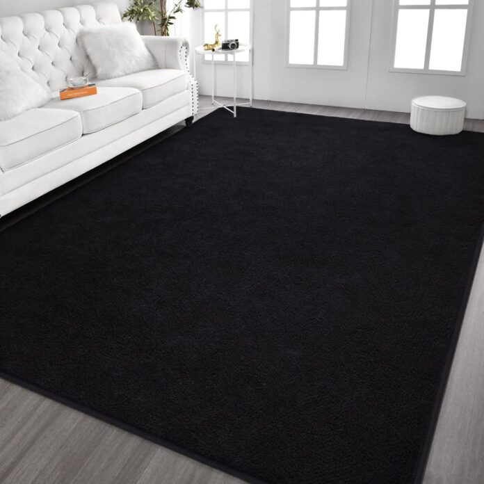 Why We Love the Kimicole 7×10 Black Rug for Any Room
