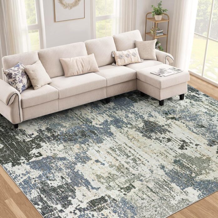 Our Honest Review of the 9×12 Blue/Gray Area Rug